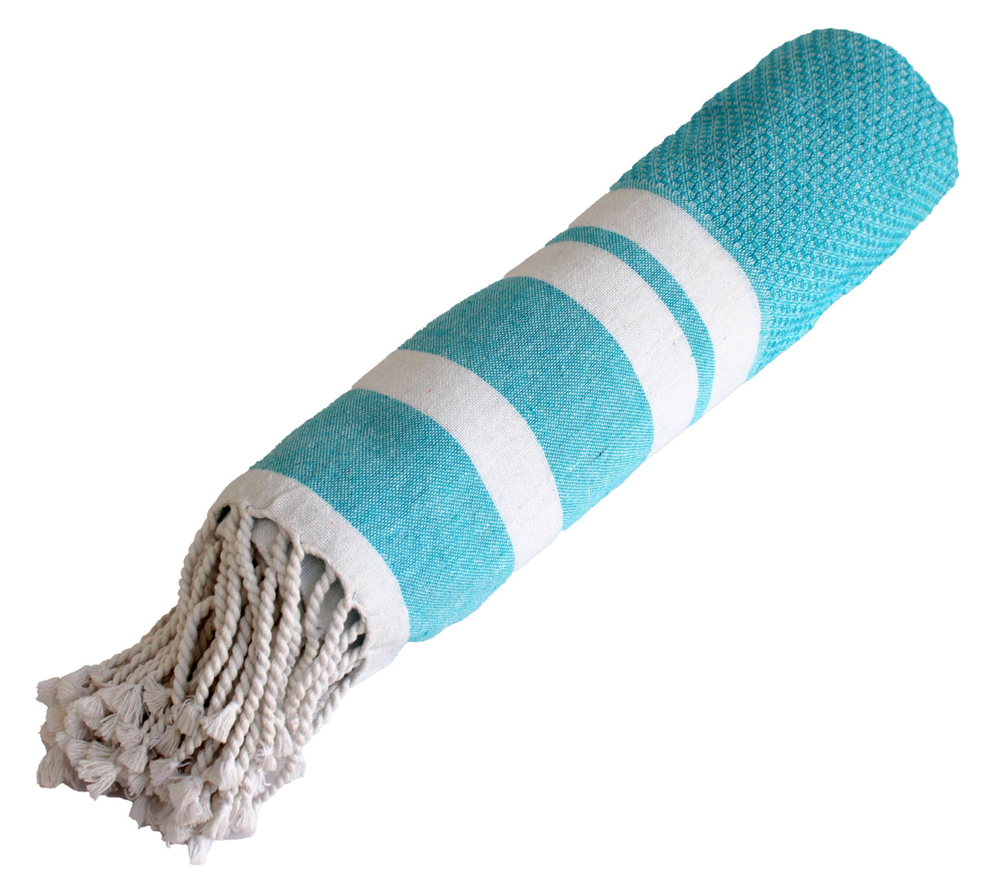 Superior Absorbent 100% Cotton Bath Towel - Ideal for Beach & Travel, Quick-Dry, Lightweight | Fast Drying | Multi-Purpose Towels | Striped (Smoke) (Sky Blue)