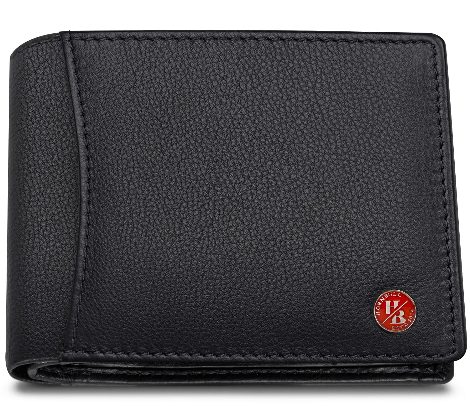HORNBULL Themes Black RFID Blocking Leather Wallet for Men | Wallets Men Leather