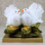 eSplanade Love Birds Showpiece | Bird Statue Romantic Couple Gift Decorative Showpieces Items (Blue)