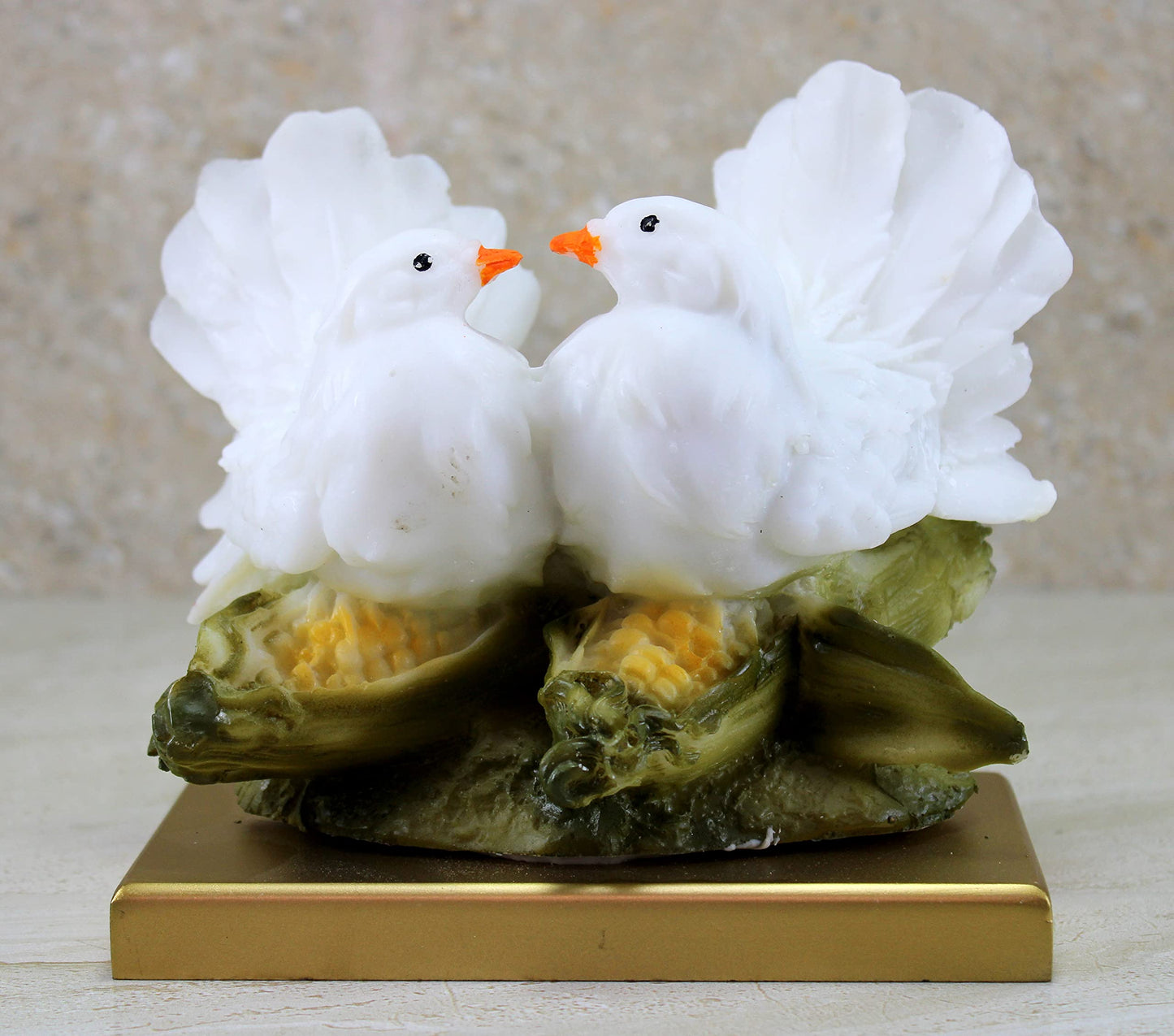 eSplanade Love Birds Showpiece | Bird Statue Romantic Couple Gift Decorative Showpieces Items (Multicolour)