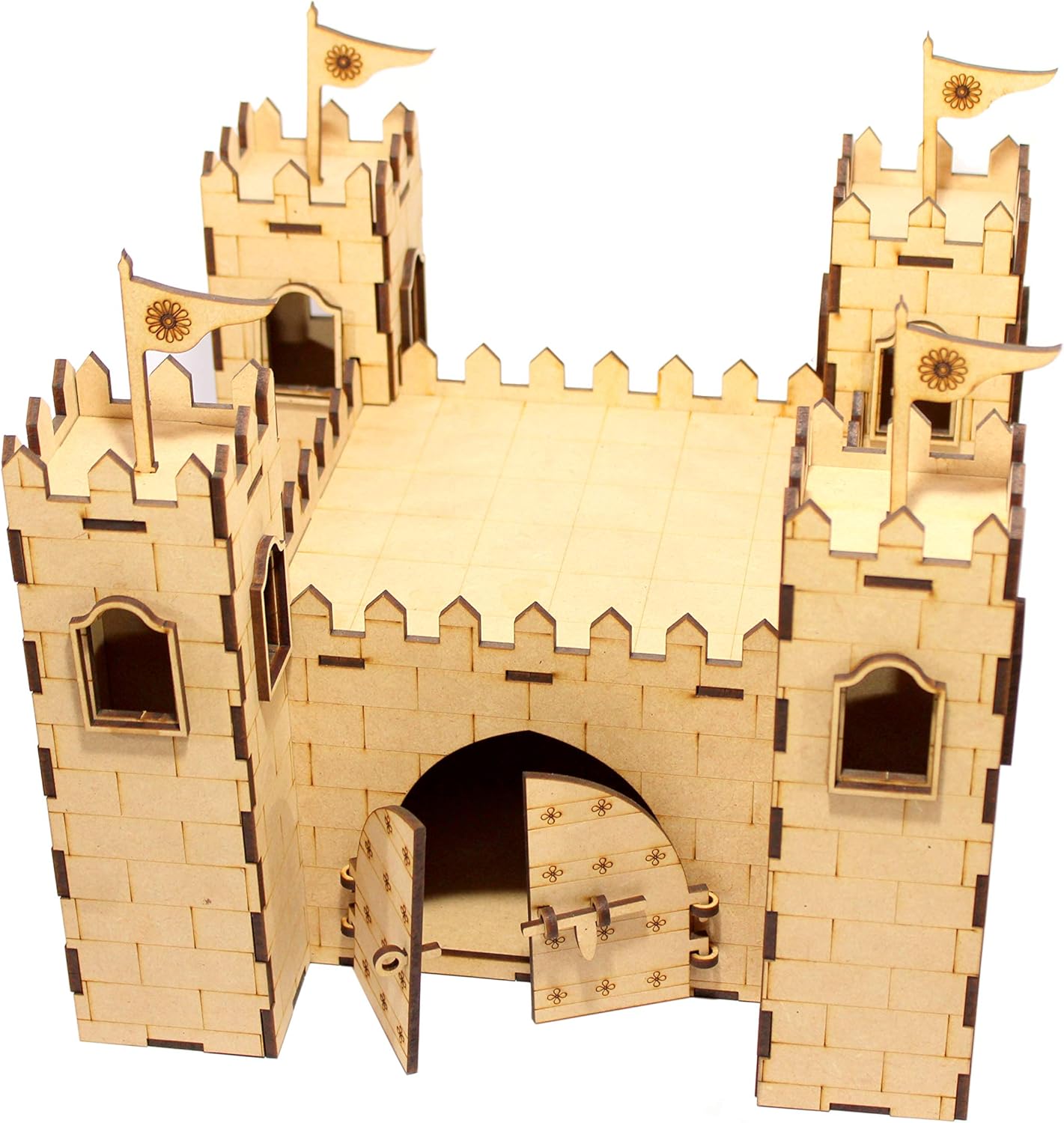 StonKraft Wooden 3D Puzzle Miniature Drafting Table - Home Decor, Construction Toy, Modeling Kit, School Project - Easy to Assemble