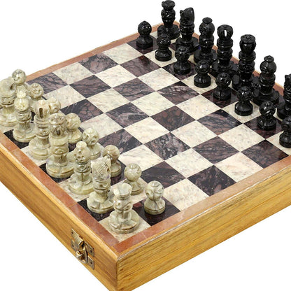 Artisan Soapstone Chess Set by OL