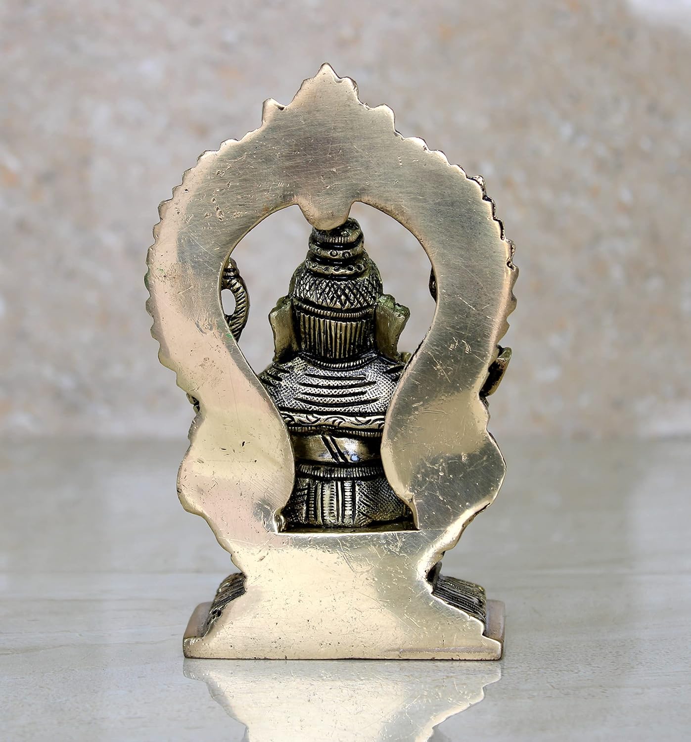 eSplanade Brass Ganesh Ganesha Ganpati Vinayak Showpiece | Murti Idol Statue Sculpture - 5.75" Inches