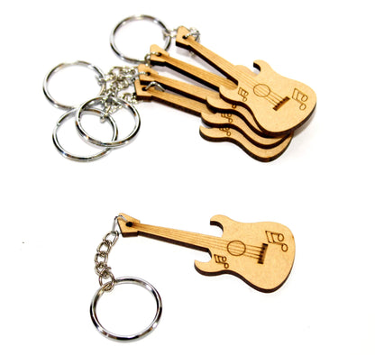 eSplanade DIY MDF Key Chains - Set of 20 | For DIY Activity - Decoupage - Art & Craft Supplies - Do It Yourself