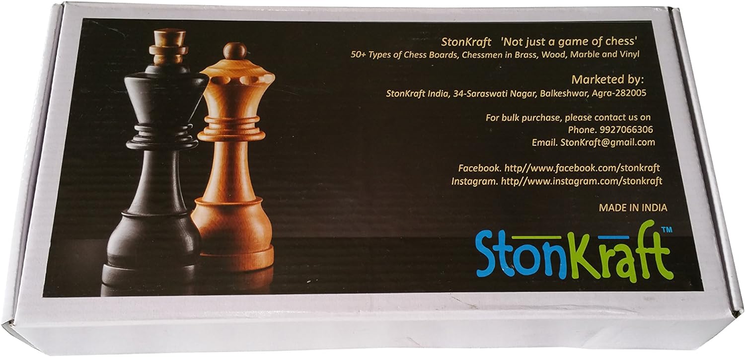 Handmade Wooden Rosewood Foldable Magnetic Chess Game Board with Storage Slots, 7 Inch