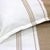 Premium 100% Cotton King Size Bedsheet Set - Minimalist Design - 110 x 105 Inches, with 2 Pillow Covers - 29 x 20 Inches