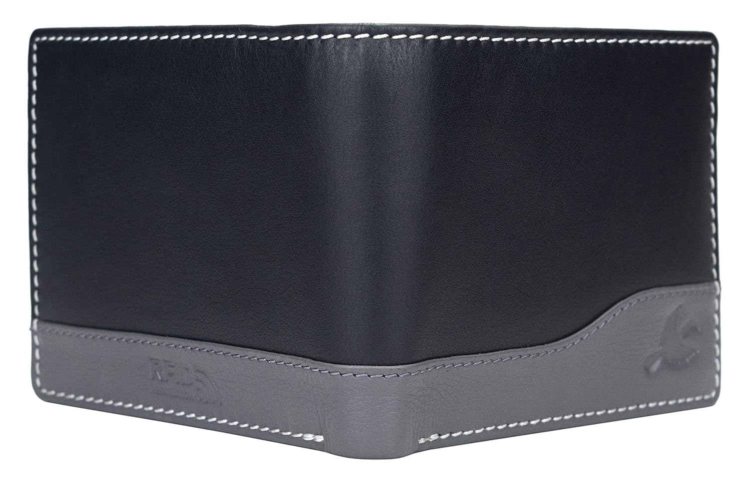 HORNBULL Buttler Black Mens Leather Wallet Ð Leather Wallet for Mens and RFID Blocking Genuine Leather Mens Wallet
