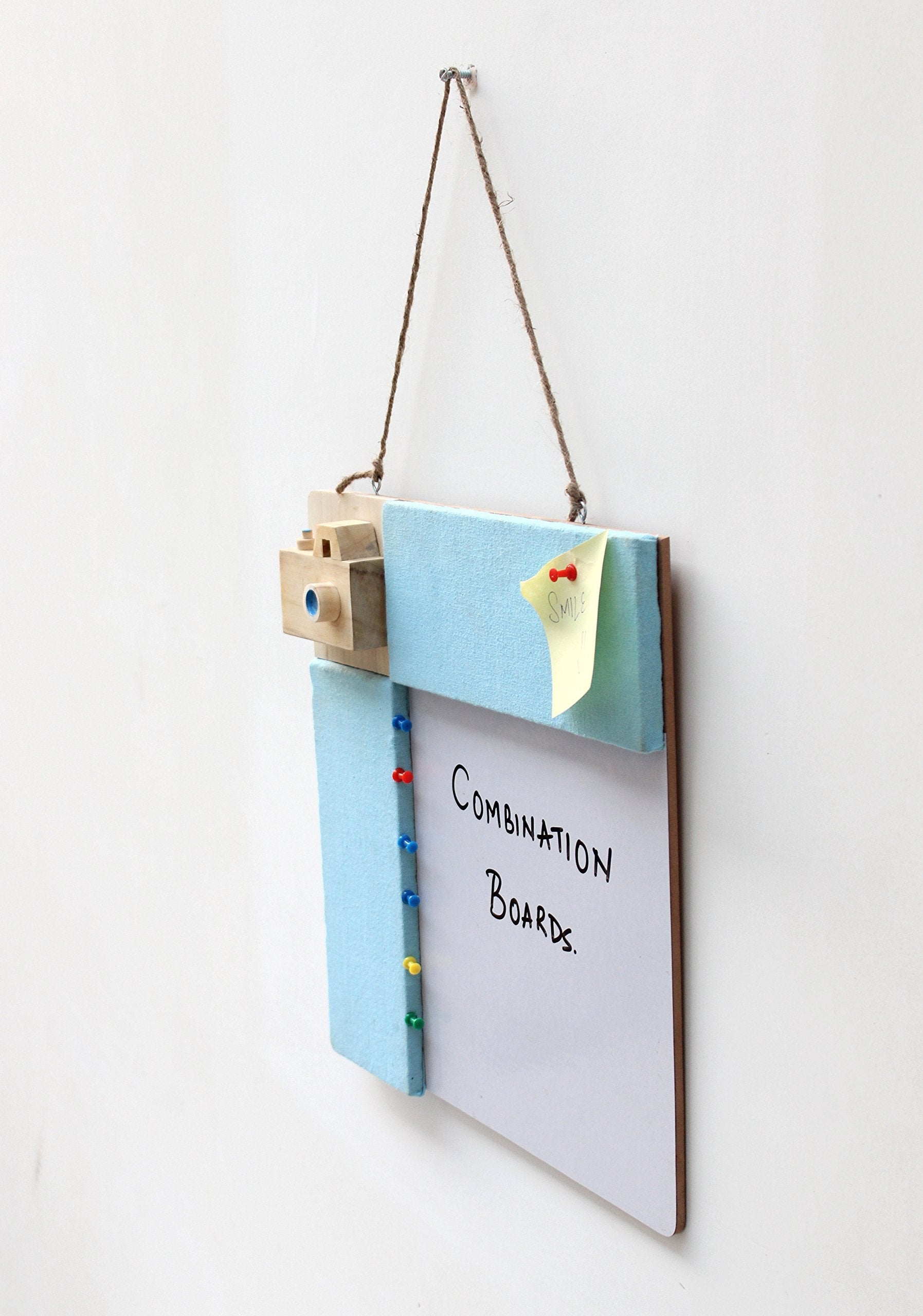 IVEI Pinboard + Whiteboard (Camera - Yellow)