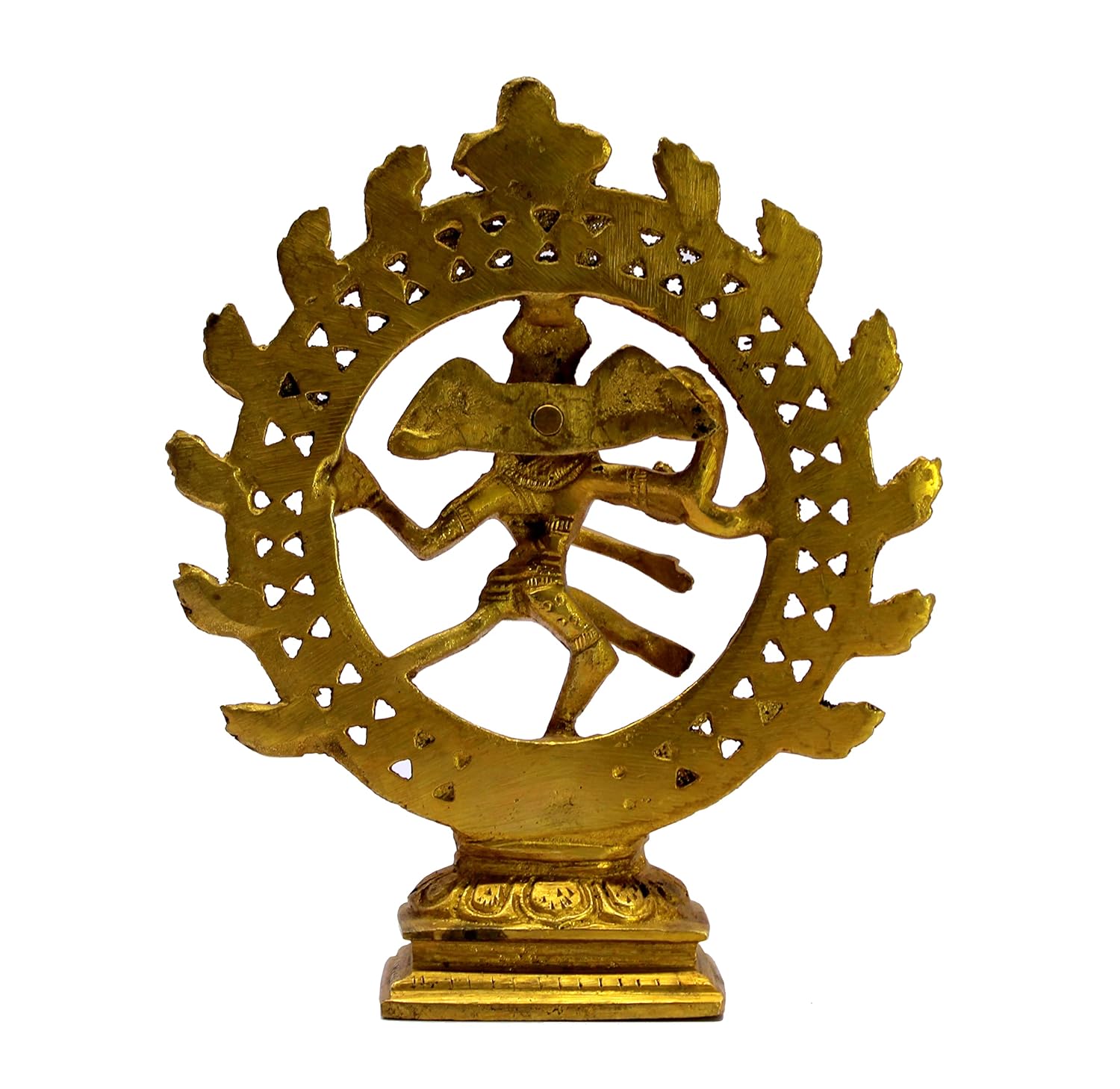 StonKraft 6" Brass Natraj Statue Idol Sculpture Shiva - Nataraj The Lord of Dance Natrajan