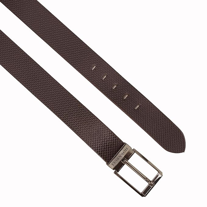 HORNBULL Mens Combo Brown Wallet and Belt | Gift Set for Men | Gift Hamper for Boys | Wallets Men Leather BW 69117