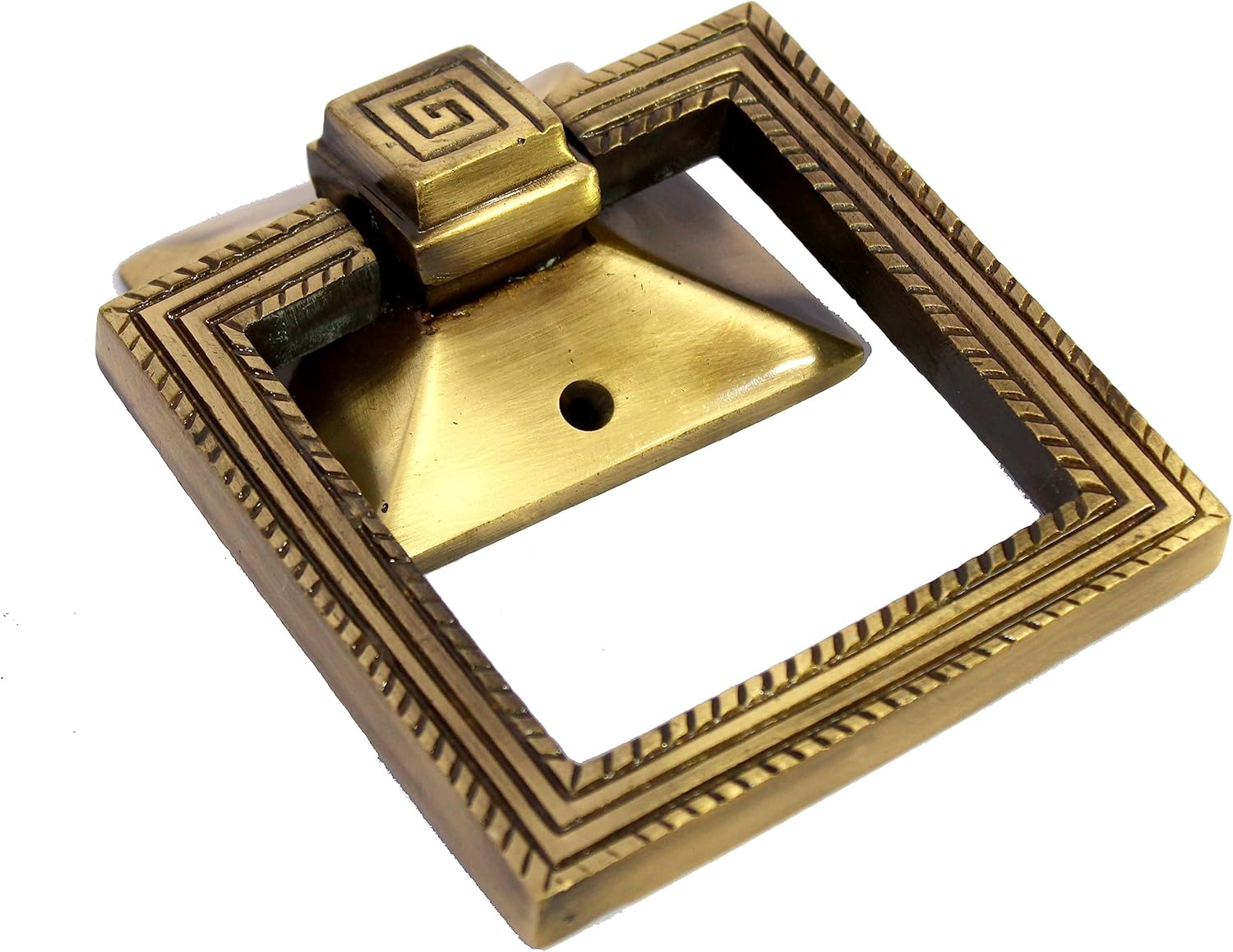 eSplanade Brass Hand Towel Hanger Holder Towel Holding Ring | Bathroom Accessories | Bath Decor - Golden - 5.5" Inches