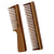 Professional Handmade Wooden Hair Comb for Men & Women, Mustache & Beard Compatible, Made of Sheesham (Rosewood)