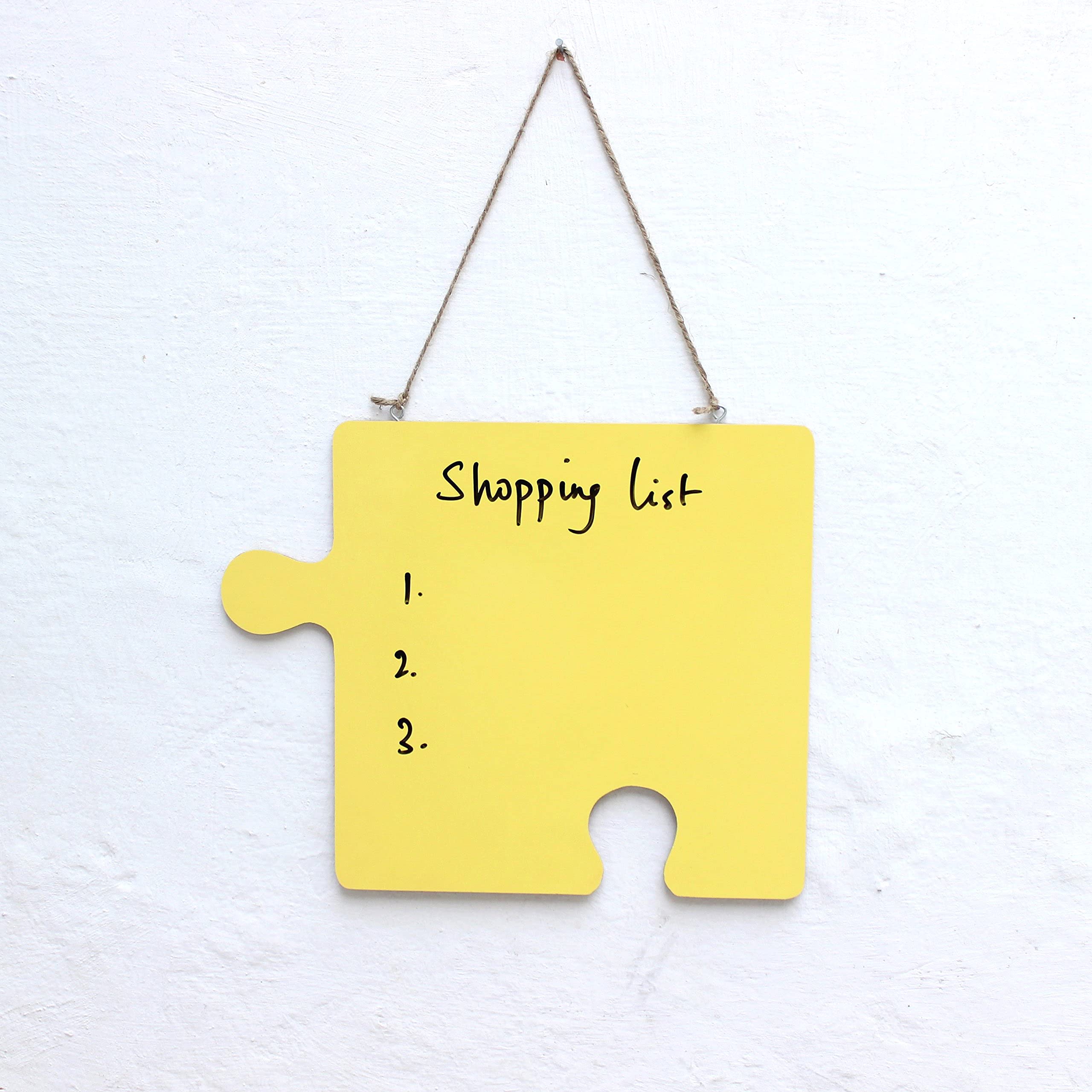 IVEI Puzzle Shaped dry erase board(Red)