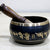 eSplanade - Tibetan Buddhist Singing Bowl Prayer Instrument with Striker Stick | OM Bell | Om Bowl | Meditation Bowl | Music Therapy (Black) 4,5,6 Inches