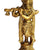 Esplanade - Brass - 3.5" - Krishna Makhan Chor Laddoo Gopal Baby Krishna Kishan Thakurji Murti Idol Statue Sculpture