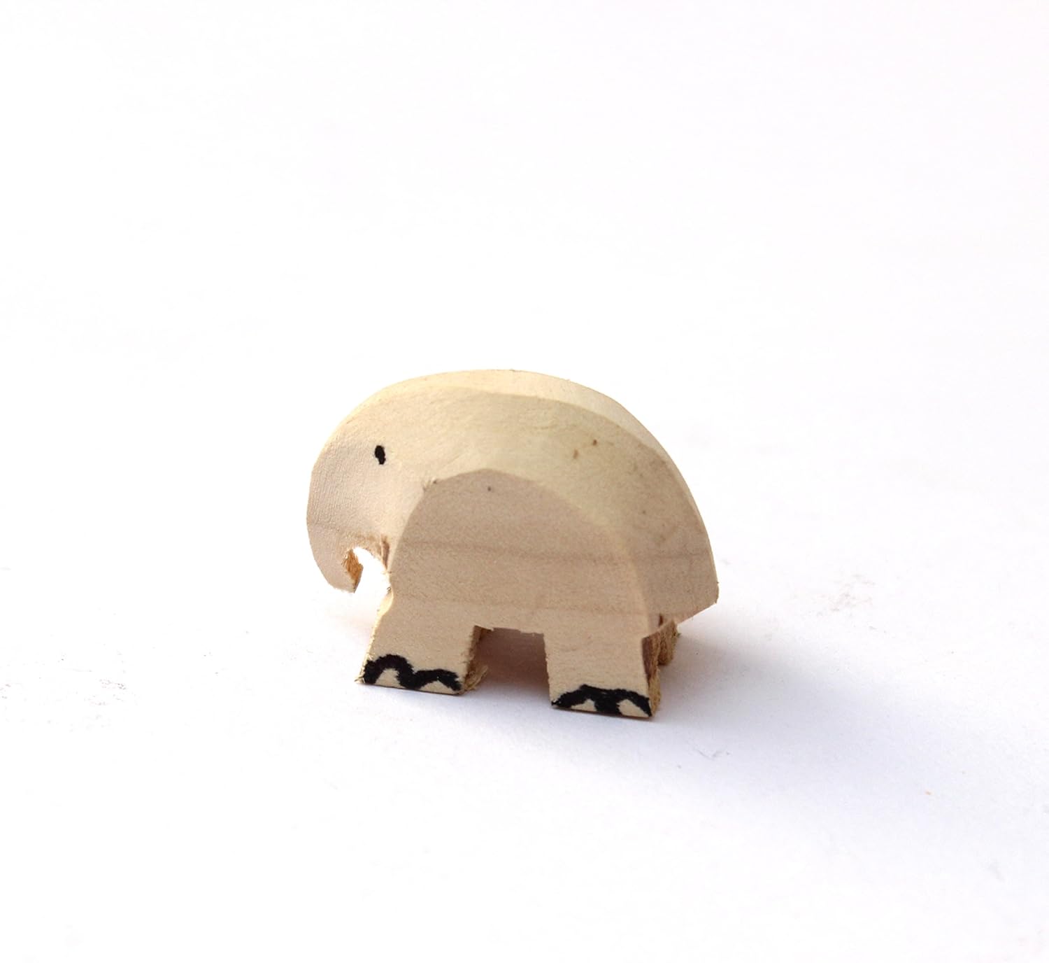 IVEI wooden miniature decorative fridge magnets - wooden handcrafted miniature collection - quirky magnets - budget gifts - set of 6 - for refrigerator.