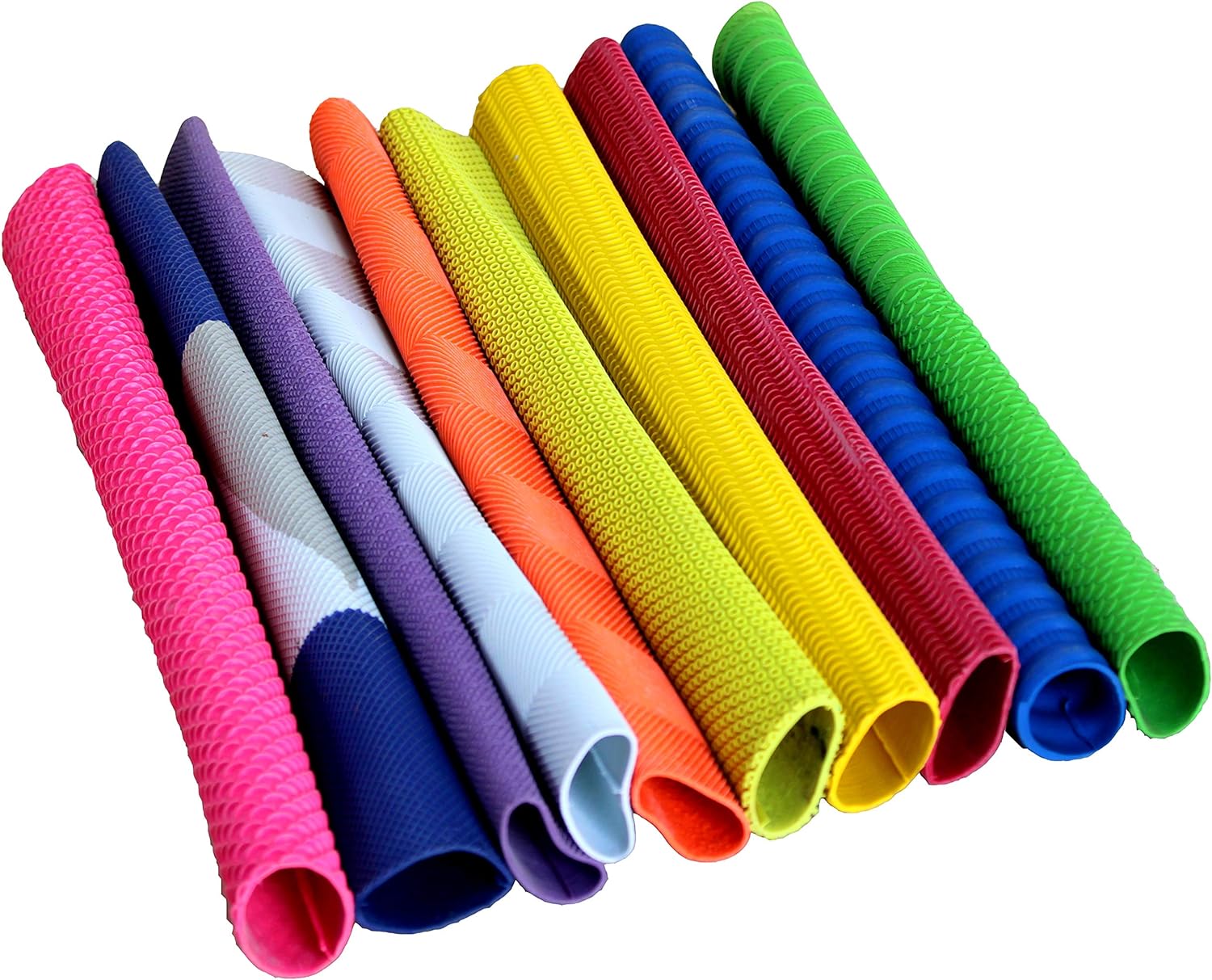 StonKraft 10 Piece Cricket Bat Grips - Available in Multi color | Cricket Grips | Bat Sleeve
