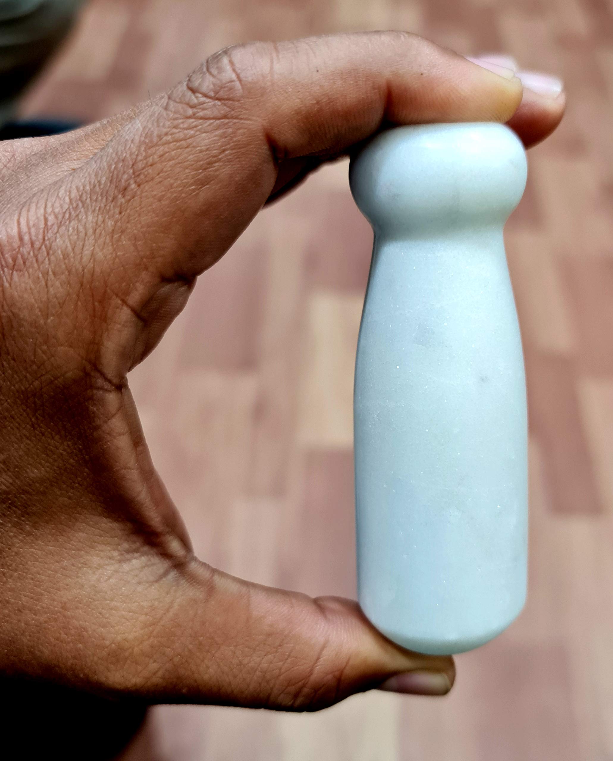 KLEO 3" Compatible Black Pestle for Many Sizes Mortar | Small Kitchen Cooking Tools (Black & White -3"Inch)