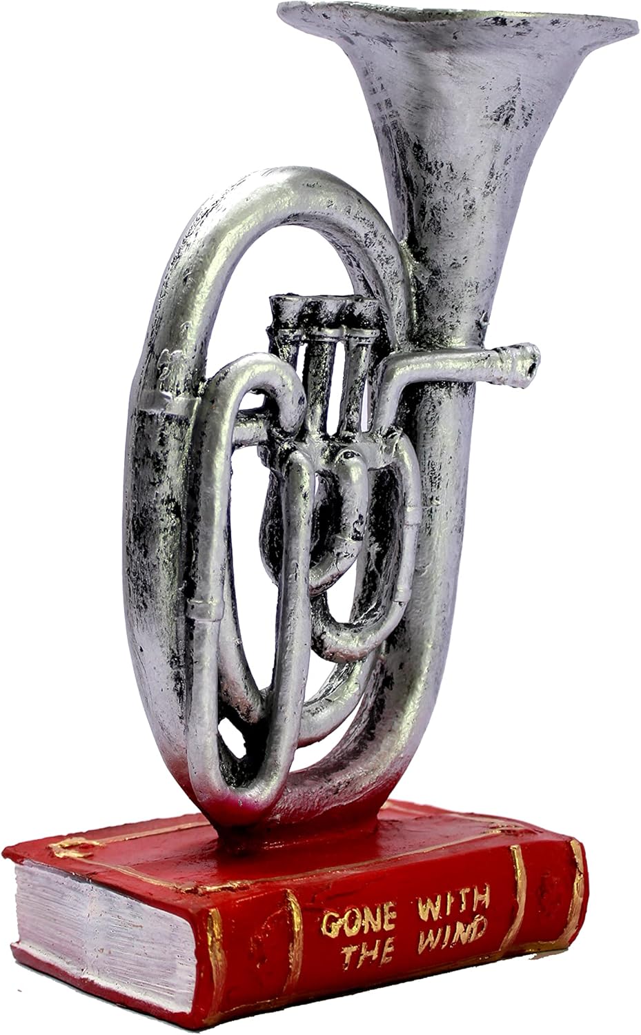 eSplanade Resin Trumpet Showpiece Statue Sculpture Figurine - Home Decor - 10.6" Inches - Multicolour