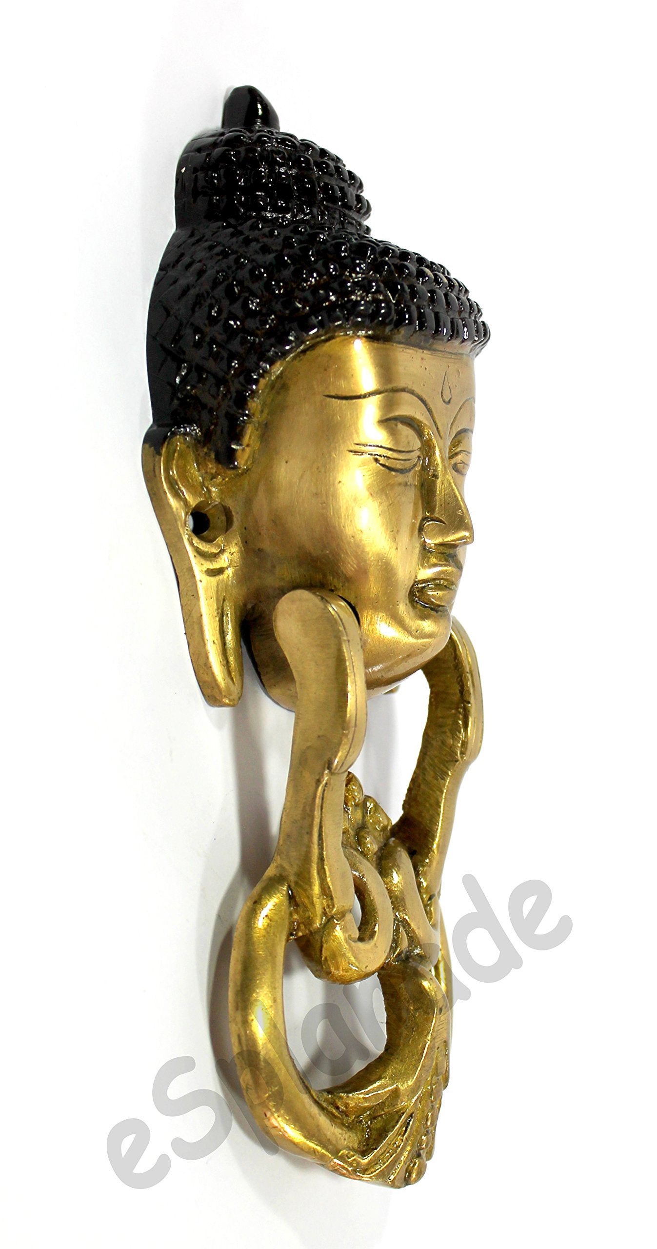 eSplanade Horse Rabbit Reindeer Elephant Brass Door Knockers | Door Decor Accessories | Brass Gate Knockers (Reindeer, Ganesh, Horse, Buddha, Elephant))