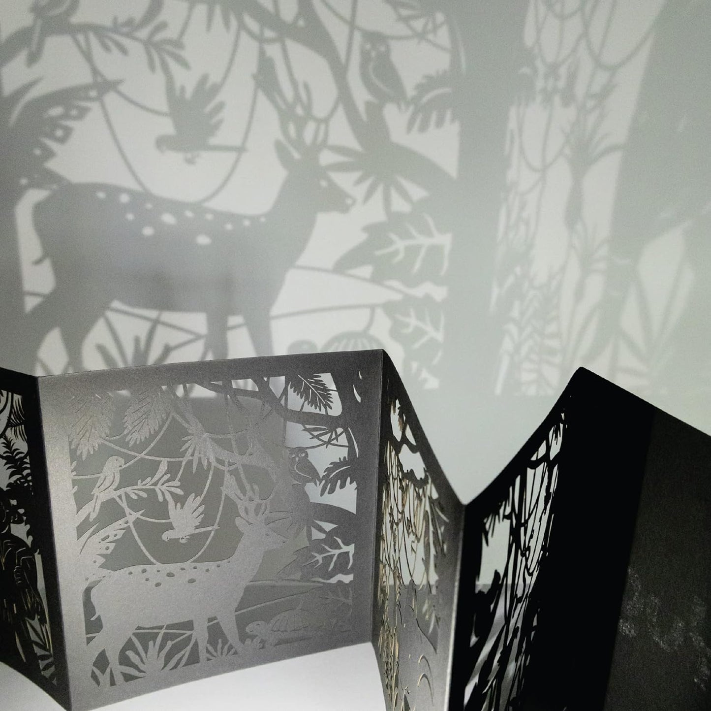 Jungle Safari Shadow Art Activity Book: Experience the Wild with Shadows and Story - Unique and Fun by Yug