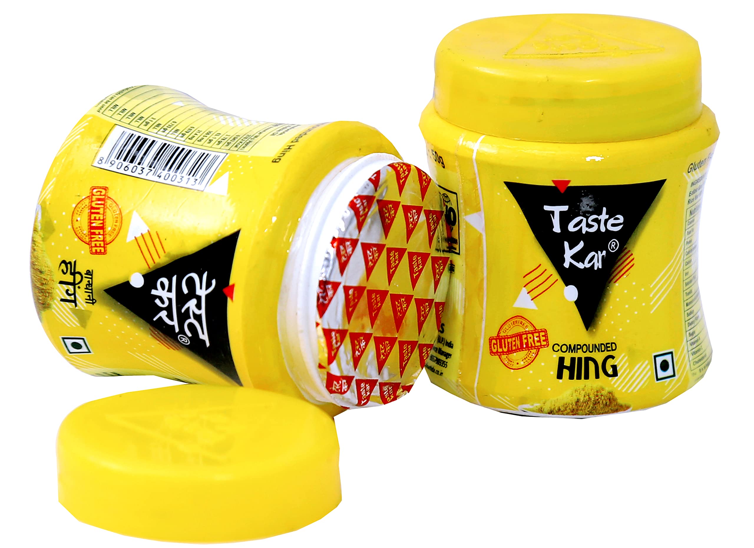 Tastekar Gluten Free Asafoetida Powder Hing Indian Spice | Compounded Heeng Asafetida Spice Powder-50 Gm & 100 Gm