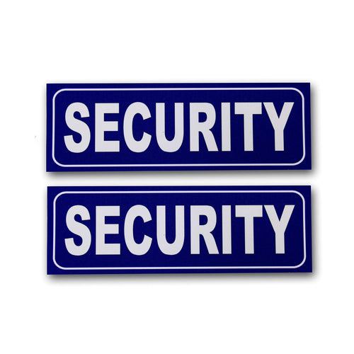 eSplanade Security Sign Sticker Decal - Easy to Mount Weather Resistant Long Lasting Ink Size (9