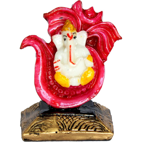 eSplanade Ganesha Ganpati Murti Idol Statue Sculpture for car Dashboard (7x6x4cm)