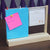 IVEI Warli Desk Calendar with Pin Board - Desk Organizer - Utility Desktop Calendar - Table Top Calendar Set - Desk Calendar Holder with Pin Board for Home, Office Desk Decor, Study Room