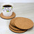 KLEO - Bar Beer Coffee Cork Coasters Set (Set of 12) & (Set of 6) - Long Lasting, Heat Resist, Absorbs Spilled Liquid, Non Slippery and Scratch Free