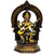 eSplanade Brass Saraswati Maa Murti Idol Statue Sculpture for Home Decor and Temple - 6" Inches