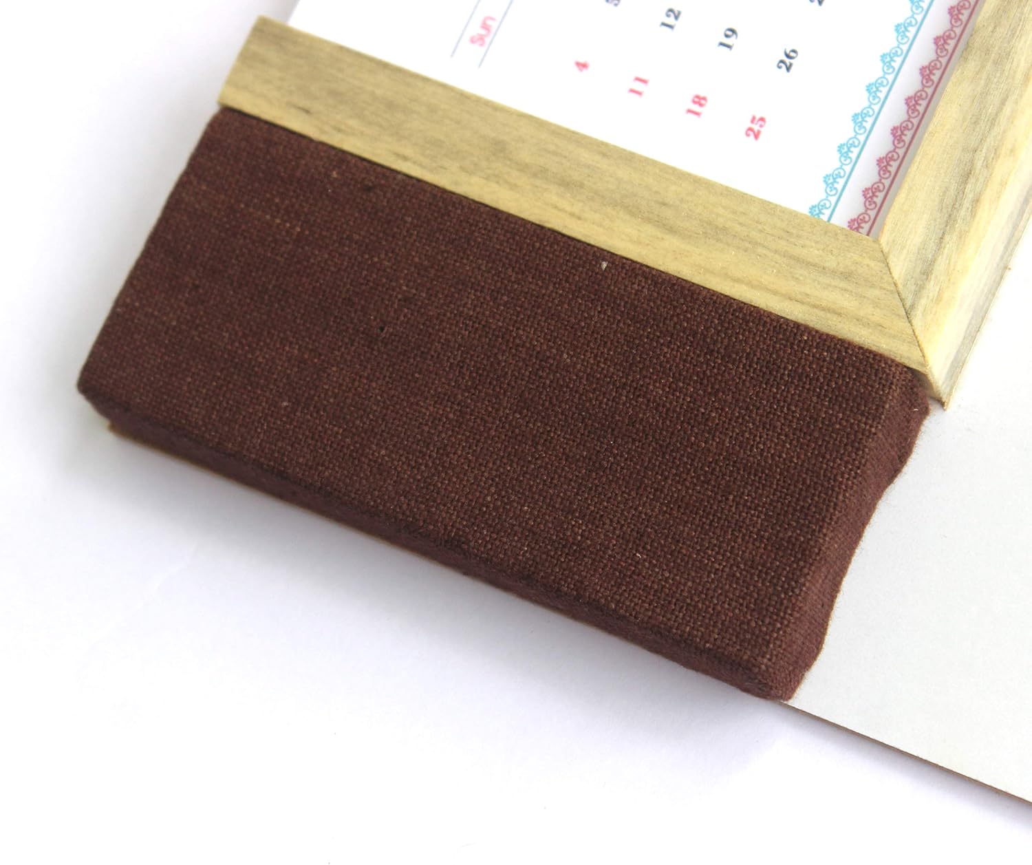 IVEI Warli Calendar with Pin Board & White Board - Magnet Board Calendar for Fridge - Utility Desk Calendar Dry Erase Board - Mini Calendar Fridge Magnet with Whiteboard & Pinboard - Brown, Green, Wine, Yellow, Blue