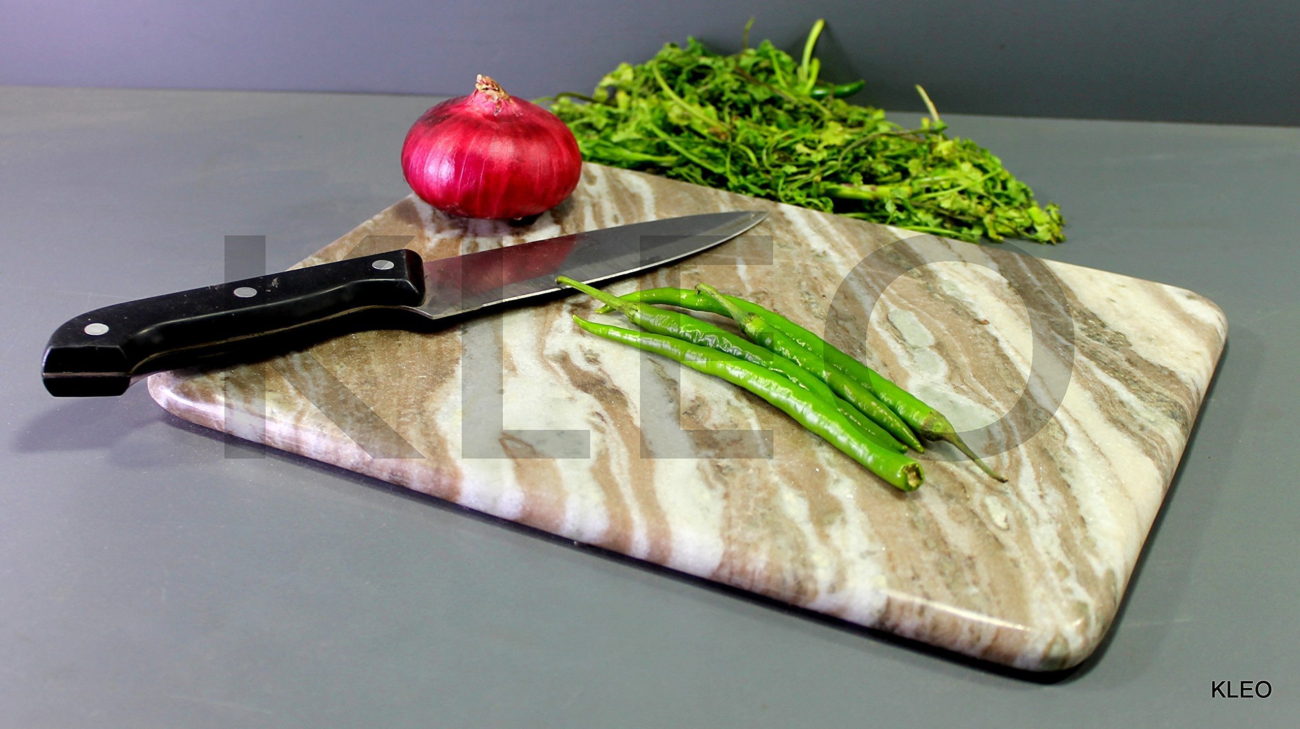 KLEO Marble Chopping Board Cutting Board Cheese Platter Kitchen Appliance Wine Serveware Birthday Anniversary Corporate Gift