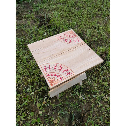 IVEI Warli Wooden Portable Folding Table - 3 sizes