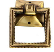eSplanade Brass Hand Towel Hanger Holder Towel Holding Ring | Bathroom Accessories | Bath Decor - Golden - 5.5" Inches