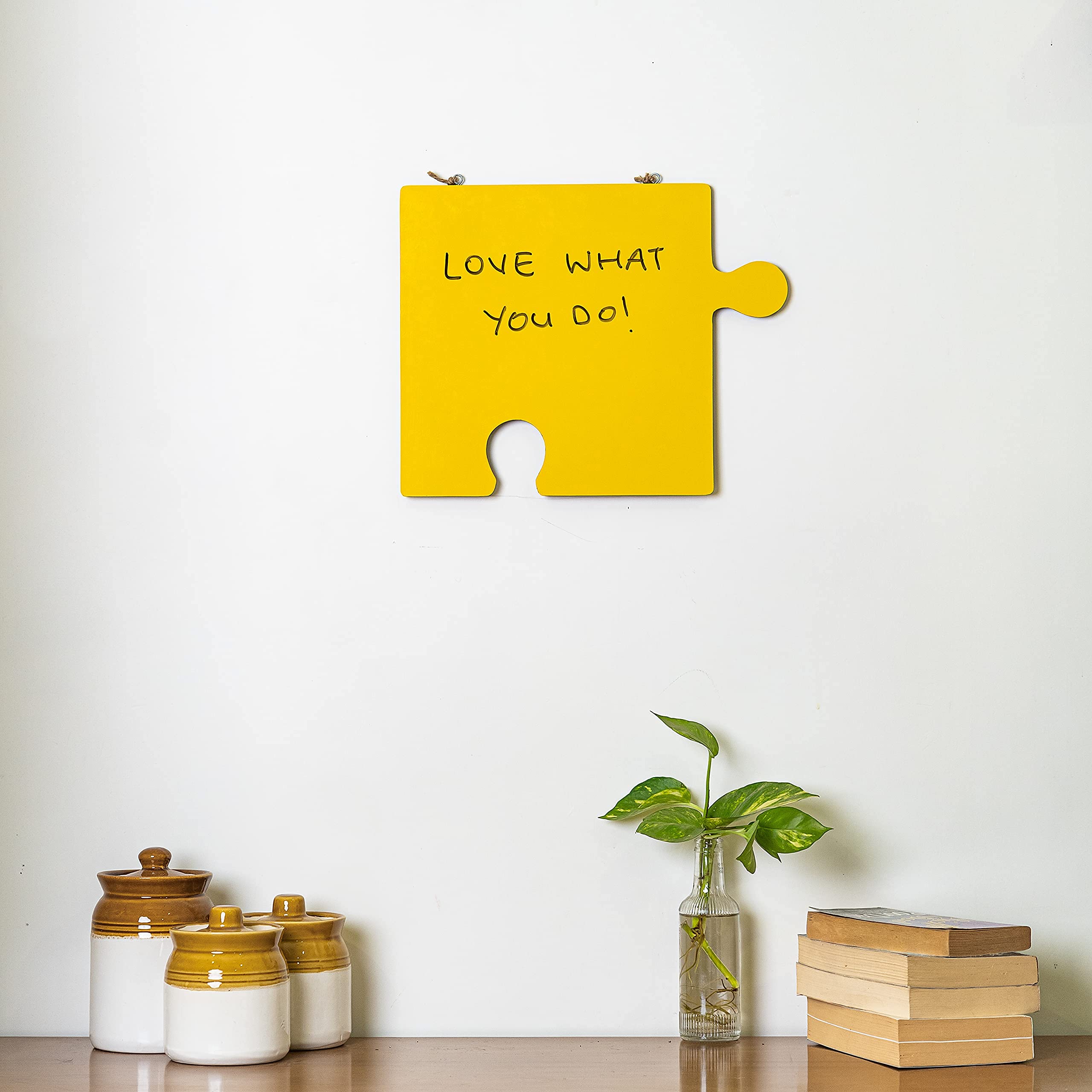 IVEI Puzzle Shaped dry erase board(Red)