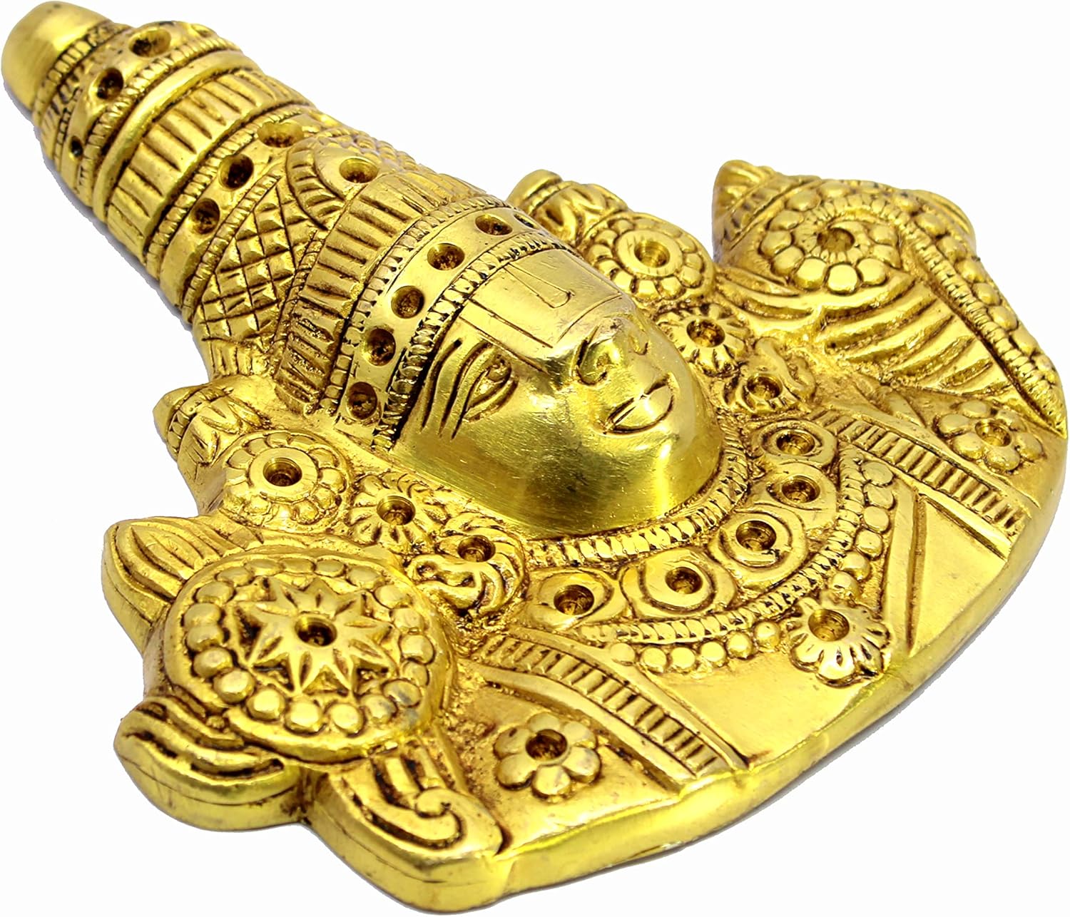 eSplanade - 6" & 6.75" Brass Balaji Venkatesh Tirupati Statue Murti Idol | Pooja Idols | Tirupathi Balaji | Home Decor | Brass Statue