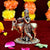ESPLANADE Brass Krishna Statue, Krishan with Cow Murti, Kishan Krishna Idol Small, Hindu God Idols for Pooja Room, Mandir Decoration, Home Decoration Items for Living Room, Golden