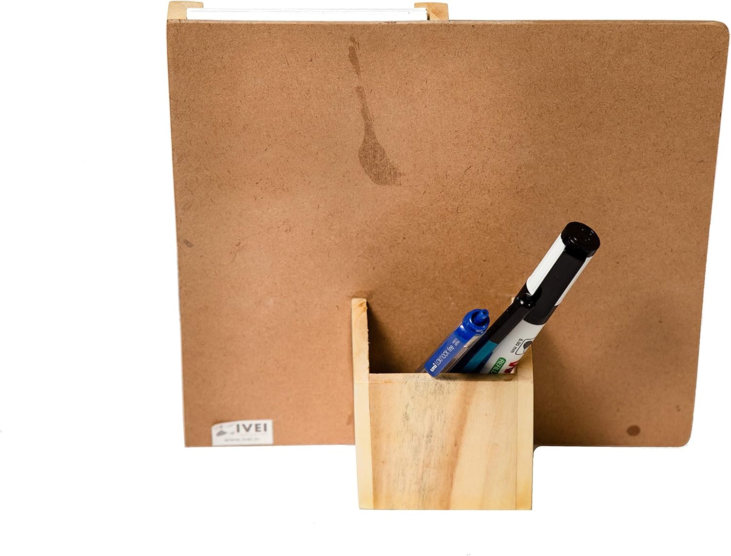 IVEI Warli Desk Calendar with Whiteboard, Pin Board & Pen Holder - Table Top Calendar Set - All-in-one Calendar Desk Organizer - Innovative gift for Office Desk Decor, School, Home