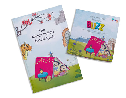 The Great Indian Travelogue and Buzz Bundle | Children's early learning picture book | Yug Books