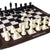 StonKraft - Big Size 19" x 19" Genuine Leather Chess Board | Roll-up Tournament Chess