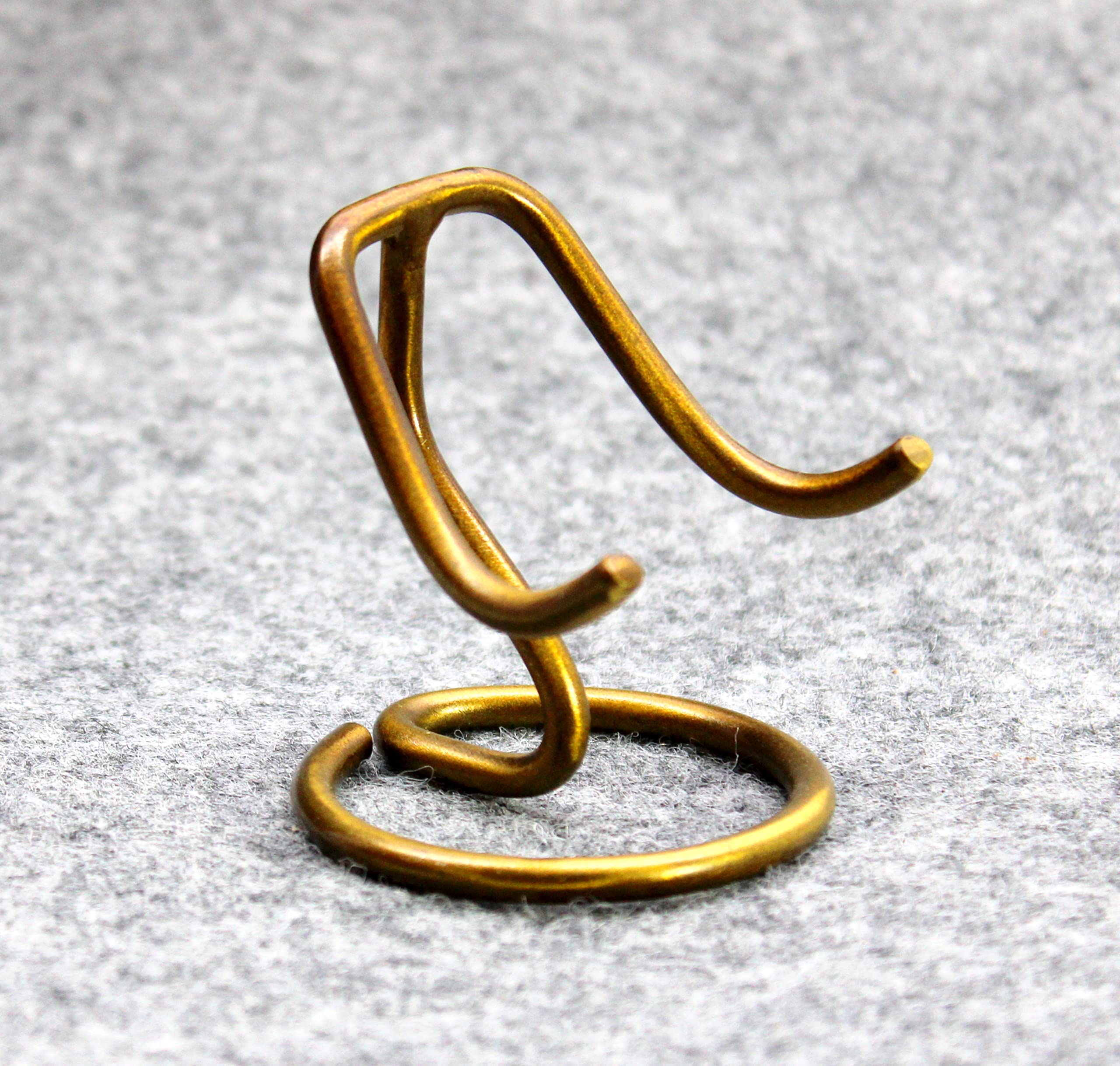 eSplanade Heart Shaped Urn Stand | Stand for Heart Keepsake Urns, Burial Urns, Memorial Keepsake Urns - Golden, Silver