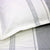 Premium 100% Cotton King Size Bedsheet Set - Minimalist Design - 110 x 105 Inches, with 2 Pillow Covers - 29 x 20 Inches