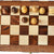 StonKraft Stone Chess Board with Wooden Base - 12" x 12" Inches
