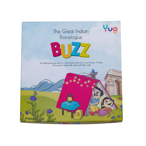 Buzz - Guess Who Card Game | Verbal Guessing Card Game, Educational Toys for Gifting, Travel Games for Boys, Girls Family | Yug Games | Yug Books - Ages 7 Years and Above | Yug Publications