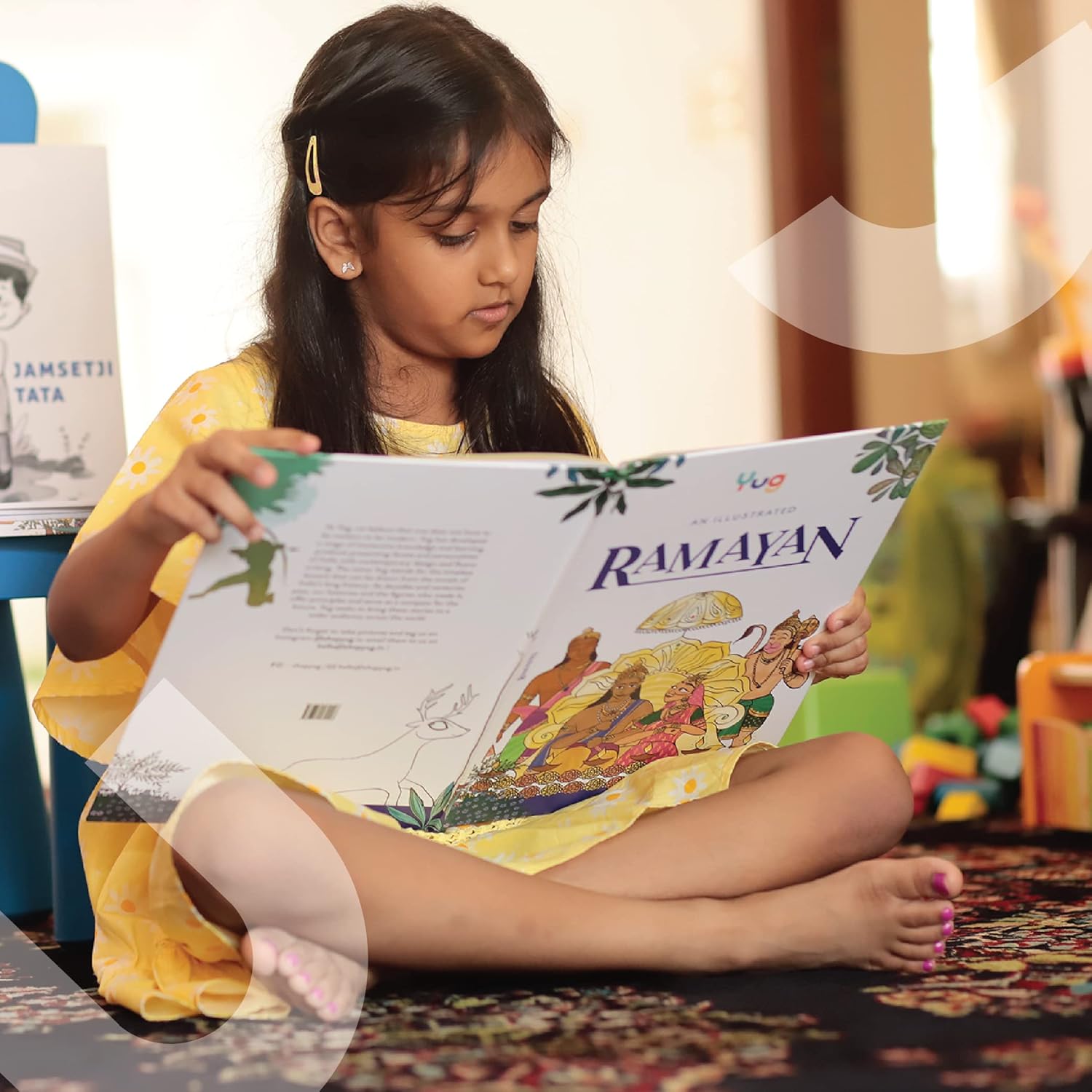 Ramayan Ramayana - An Illustrated Ancient Story of Ram Rama Sita & Laxman Lakshman and their Exile (Vanvaas) | Interesting Learning Book for All by Yug Books