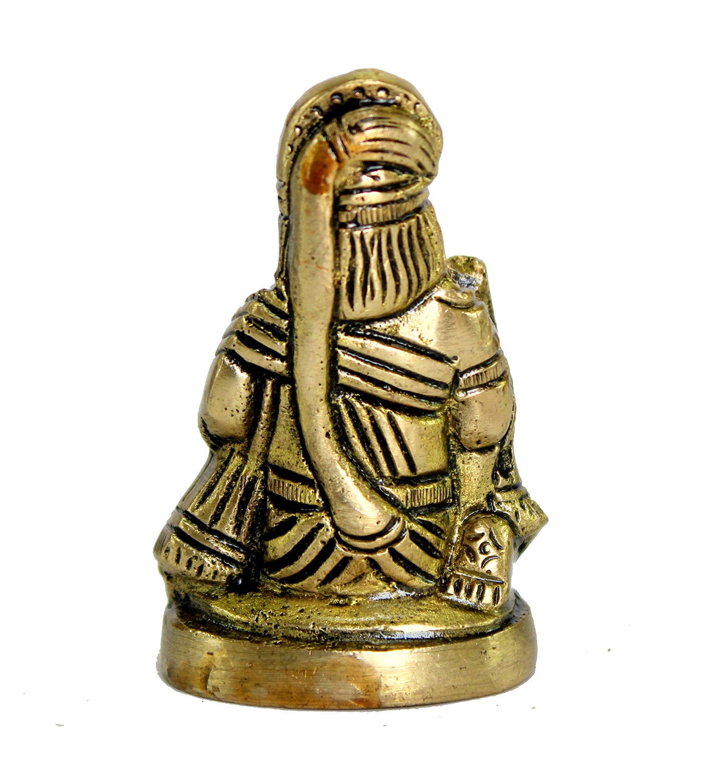 eSplanade Brass Hanuman Anjaneya Pavan Putra Bajrangbali Idol Murti Moorti Statue (2.5 Inch)