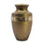 eSplanade Brass Cremation Urn Memorial Jar Pot Container | Full Size Urn for Funeral Ashes Burial | Engraved Metal Urn | Grey - 10" Inches