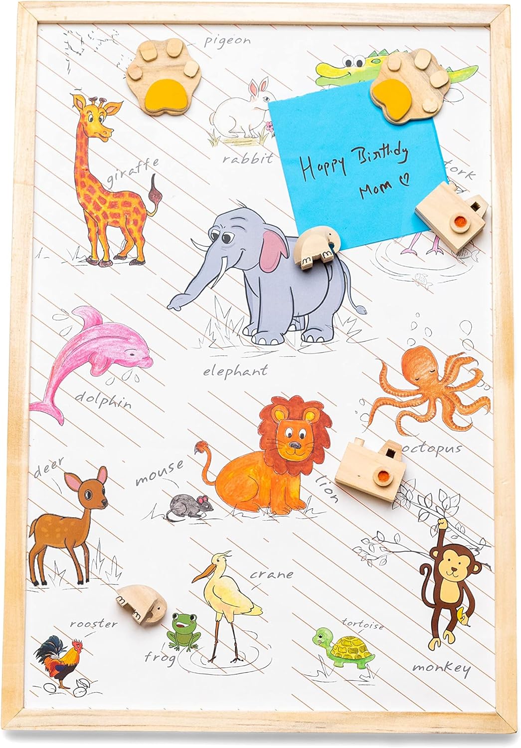 IVEI Combination Board with Magnet Board, Pin Board & Whiteboard- Set of 3- Dark Blue -Innovative Organizer for Kids and Adults with Magnets- To Do Boards - Best Gift for Home, Office, School- (Big) Blue, Pink,Orange