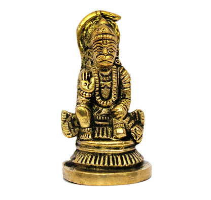 ESPLANADE Brass Idol Car Dashboard God Idol for Home for Desk Decor | Antique Decor Item | Home Decor Gift Showpieces